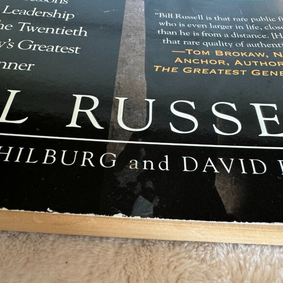 Bill Russell Celtics Legend Signed Autograph Russell Rules Book (To Dan), Rare - Picture 7 of 16